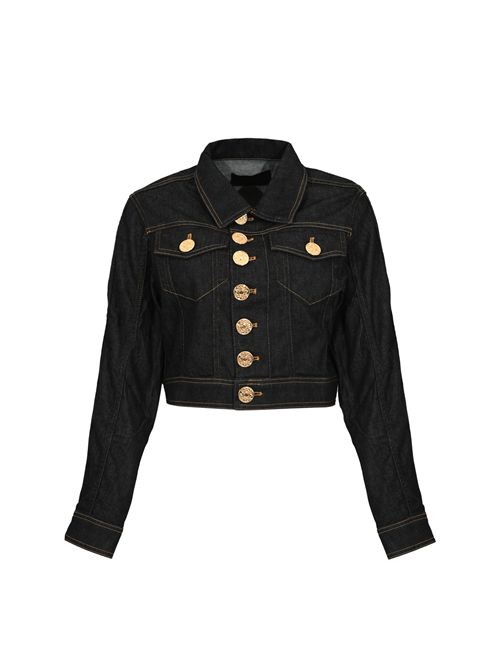 Camicia in cotone con fiocco DONDUP | DJ755 DFH331D J15800